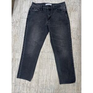 Kancan Jeans Womens 3 25 Blue Skinny Distressed Black Wash  Denim Mid Rise